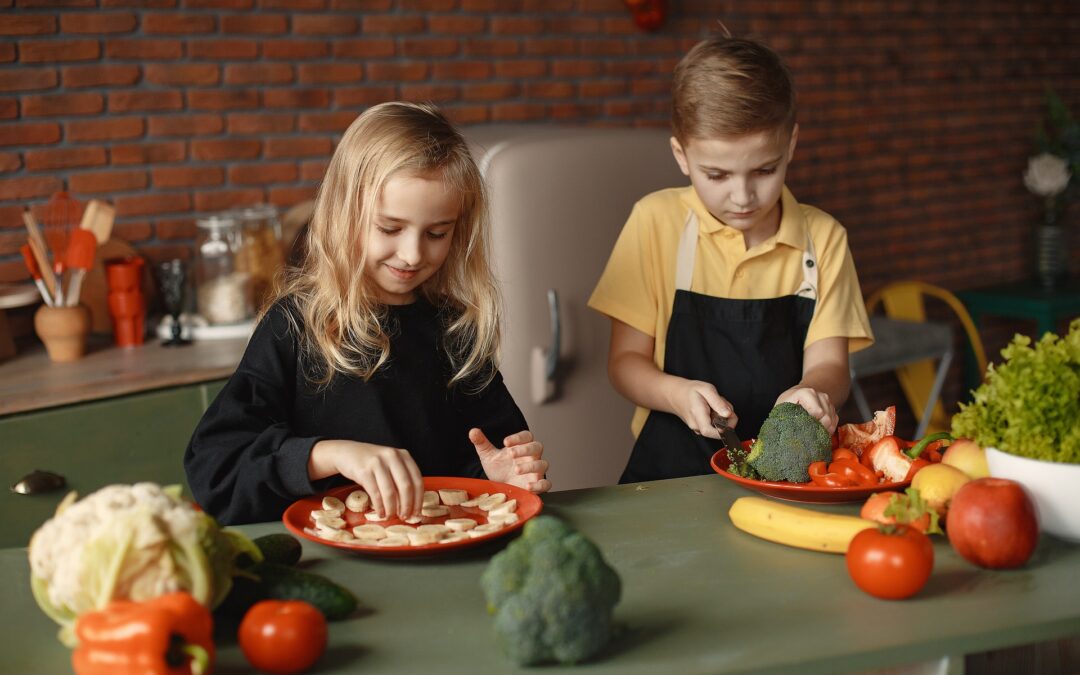 dieta vegetariana en niños