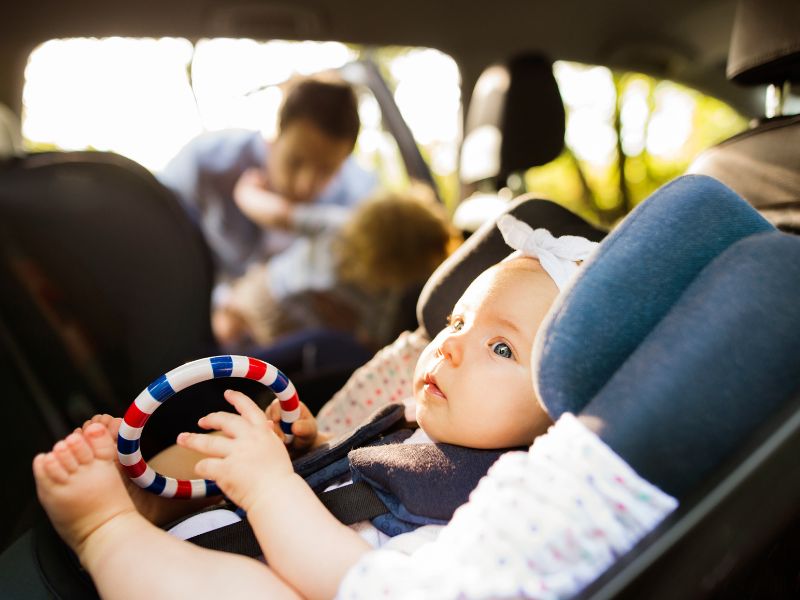 ¿Cuánto tiempo puedo viajar en auto con mi bebé?